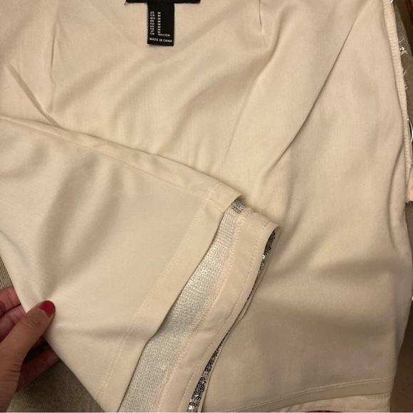 Silver Sequin Mini Skirt FINAL PRICE - Picture 5 of 8